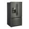 Whirlpool WRF555SDHV - 36-inch Wide French Door Refrigerator in Fingerprint-Resistant Stainless Steel - 25 cu. ft. Manual