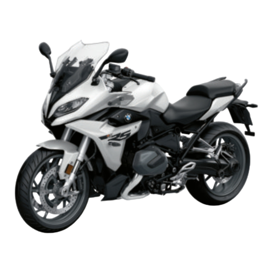 BMW Motorrad R 1250 RS 2022 Touring Bike Manuals