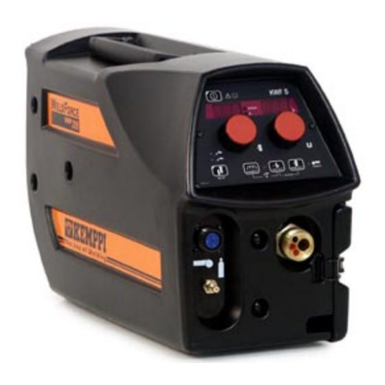 Kemppi WELDFORCE KWF 200S Operation Instructions Manual