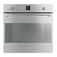Smeg Electric Oven SCA301X Instructions For Installation And Use Manual