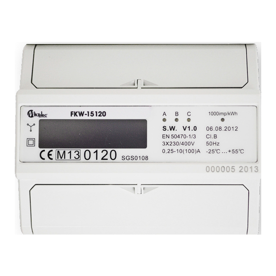 Matelec FKW 15120 User Manual