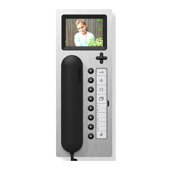 SSS Siedle BTCV 850-03 Product Information