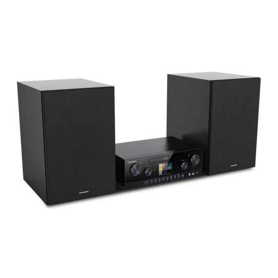 Grundig CMS 5000 BT DAB+ WEB Manual
