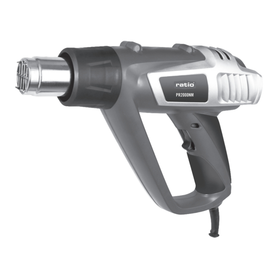 Ratio PR2000NM Manual