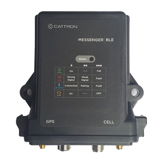 Cattron Messenger BLE User Manual