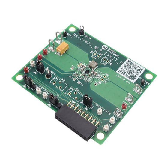 Analog Devices MAX77831 Manual