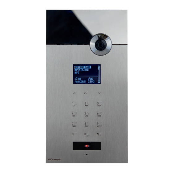Comelit 316 Sense Technical Manual