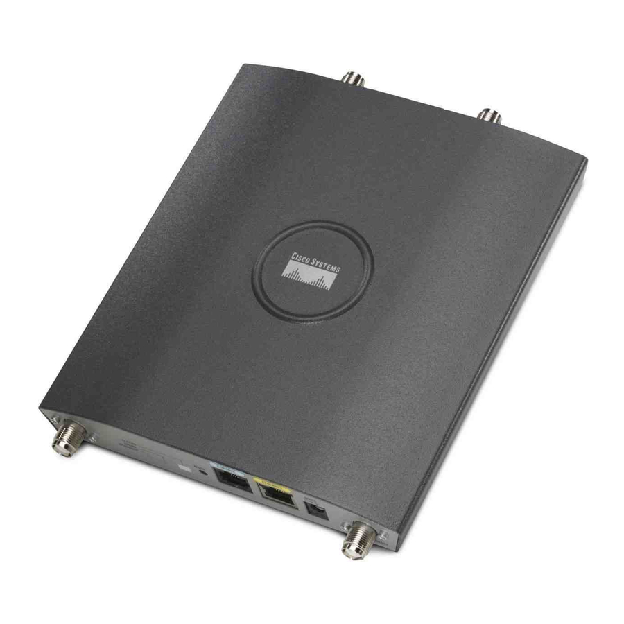 Cisco 1242AG - Aironet - Wireless Access Point Hardware Installation Manual
