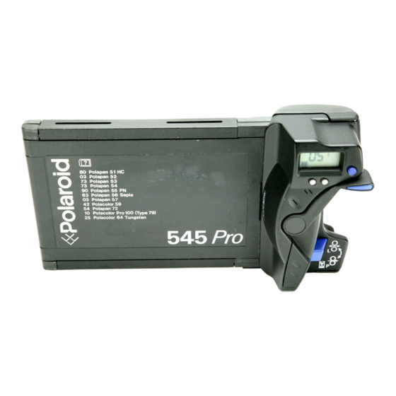 Polaroid 545 PRO User Manual