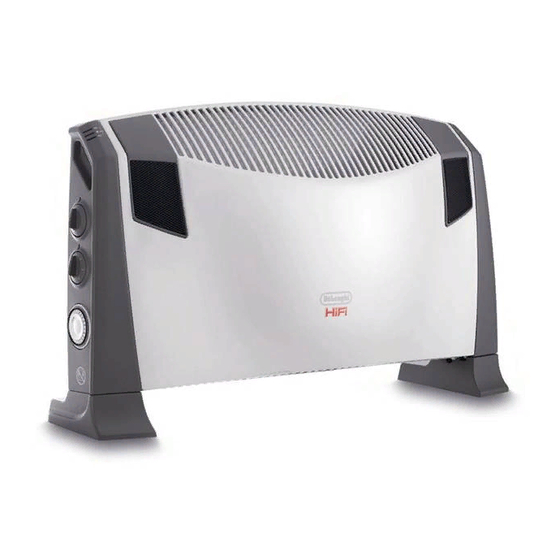 DELONGHI ELECTRIC CONVECTOR HEATER INSTRUCTIONS FOR USE Pdf Download