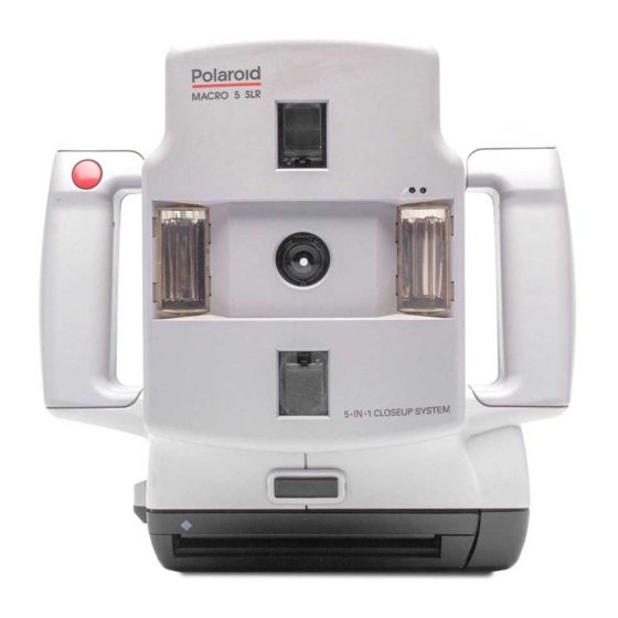 Polaroid Macro 5 SLR Repair Manual