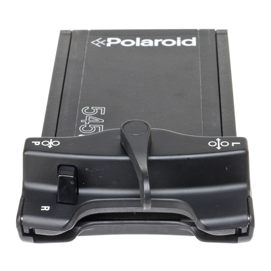 Polaroid 545 Pro User Manual