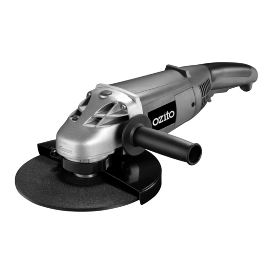 Ozito AGG-051K Operation Manual