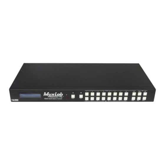 MuxLab 500441 Installation Manual