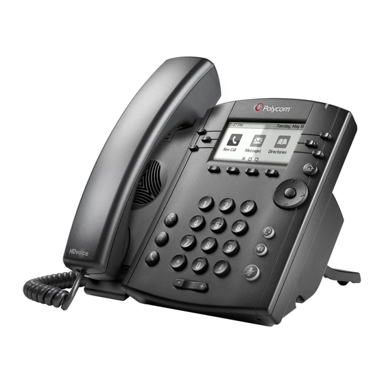 Polycom VVX 311 Manual