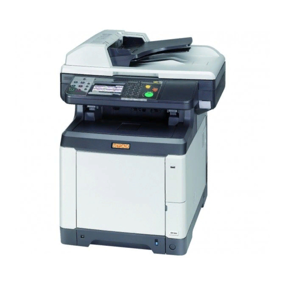 Utax CDC 5526 Quick Manual
