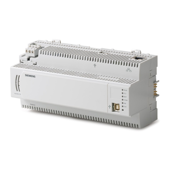 Siemens PXC00-PE96.A Installation Instructions