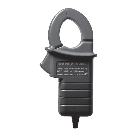 APPA 31 User Manual