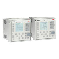 ABB Relion RER615 Technical Manual