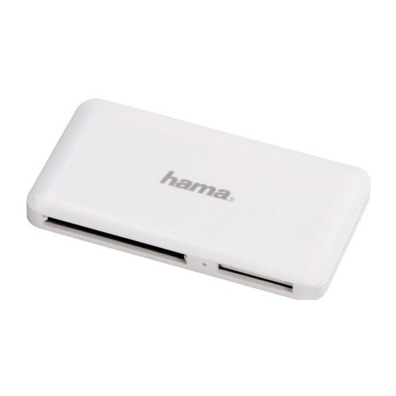 Hama 00114836 Operating Instructions Manual