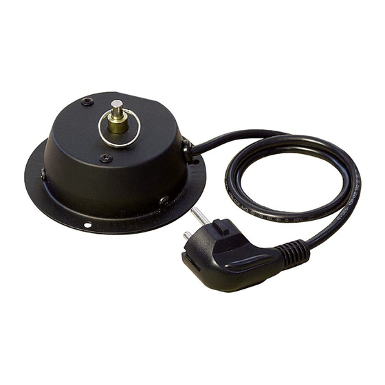 SHOWTEC Mirrorball Motor 30 cm V2 Manual