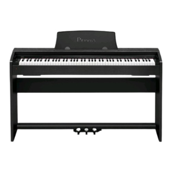 Casio Privia PX-765 User Manual
