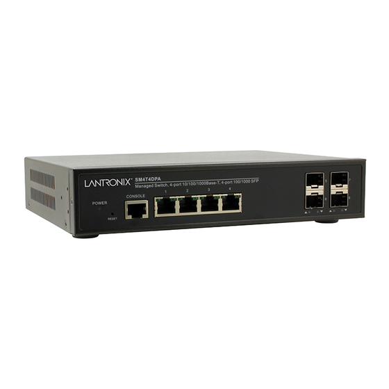 Transition Networks SM4T4DPA Installation And Getting Started Manual