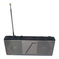 Sony SRF-A200 Operating Instructions