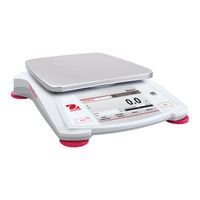 OHAUS Scout STX Quick Start Manual