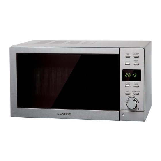 Sencor SMW 6022 Instruction Manual