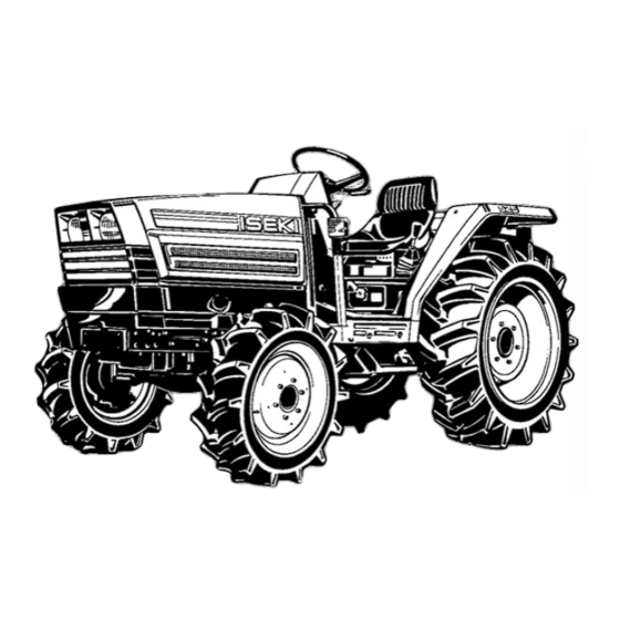 Iseki TA525F Operation Manual