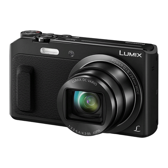 Panasonic DMC-TZ57 Basic Operating Instructions