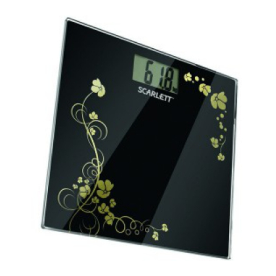 Scarlett SC-218 Instruction Manual