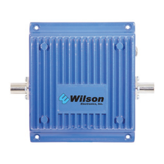Wilson Electronics 801102 Installation Manual
