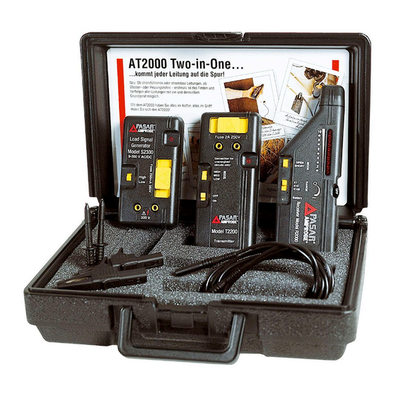 Amprobe AT-2001 Instructional Manual