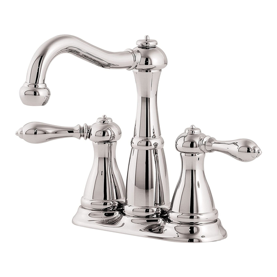 Pfister Marielle LF 46 Series Faucet Manuals