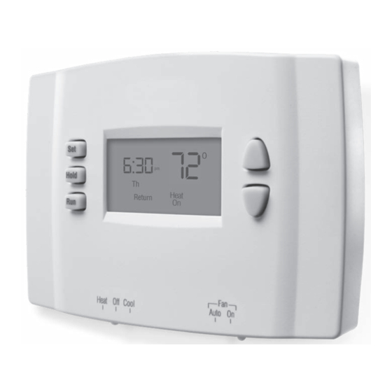 resideo Honeywell Home RTH2300 Series Manuals
