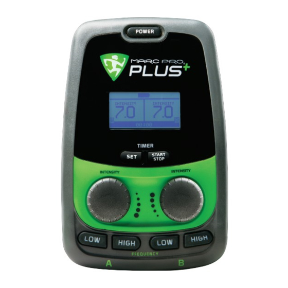 Marc Pro Plus Manuals