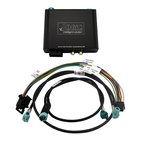 Caraudio-Systems V5-CIC-E Manual