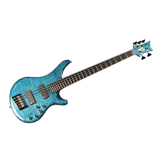 Vigier ArpEge 5 Strings Series Manual