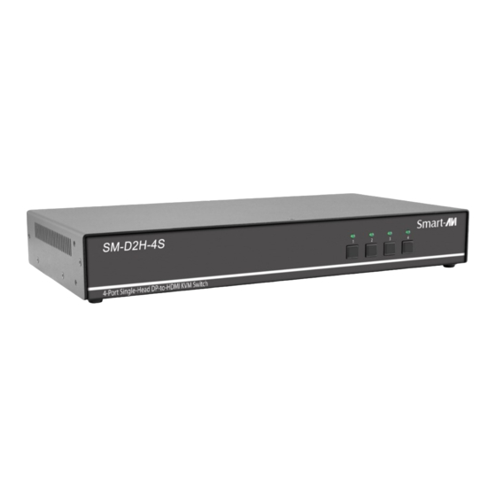 SMART-AVI SM-D2H-4S Quick Start Manual