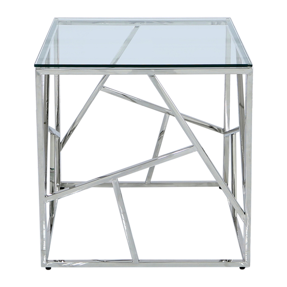 FURNITUREBOX AMALFI SIDE TABLE Assembly Manual
