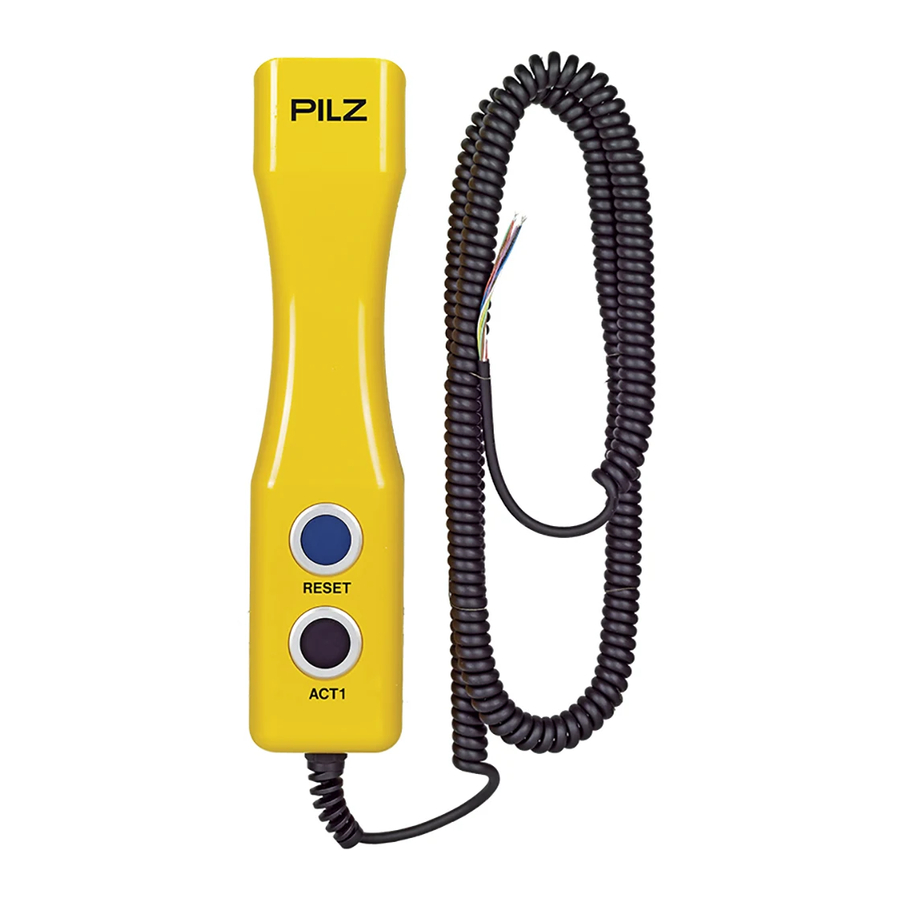 Pilz PIT js2 Operating Manual