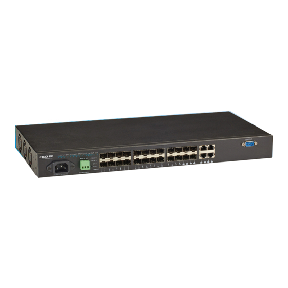 Black Box LGB5124A Quick Start Manual