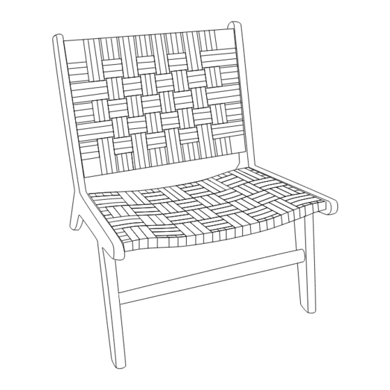 modway EEI-6542 Assembly Instructions