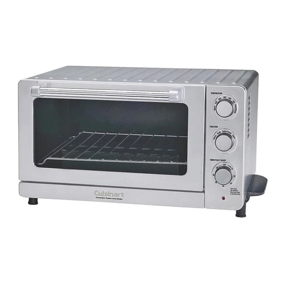 Cuisinart Convection Toaster Oven Broiler TOB-60N Manuals