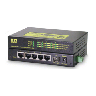 KTI Networks KGD-600 Specification Sheet