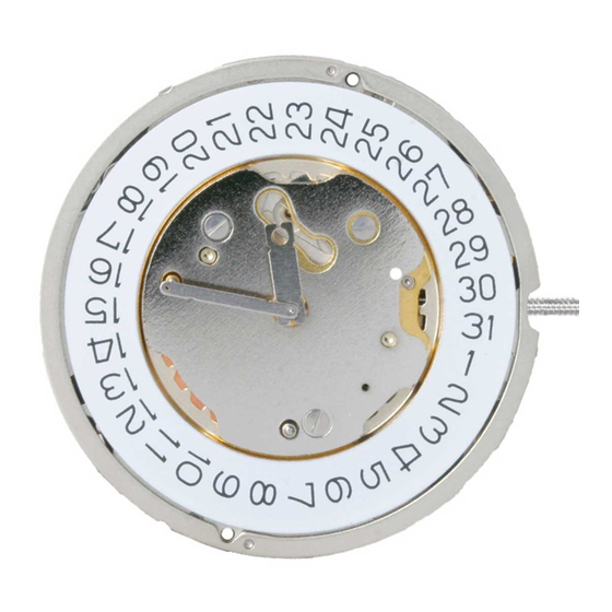 Ronda Cal. 5130.D Chronograph Movement Manuals