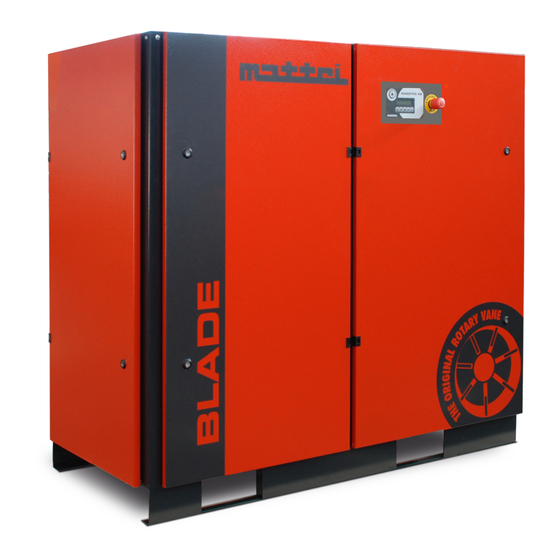 Mattei BLADE 15 Series Instruction, Use And Maintenance Manual