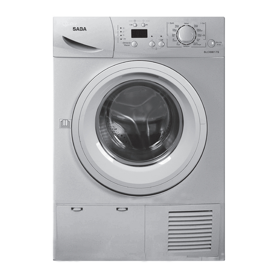 User Manuals: CONFORAMA Saba SLC8MI17S Electric Dryer